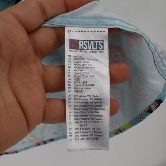 RSVLTS Shirt Mens 3XL Disney A Goofy Movie The Whole Goofin Gang Button Down - Picture 7 of 15